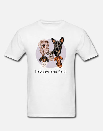 Harlow and Sage Artist Tee (White)